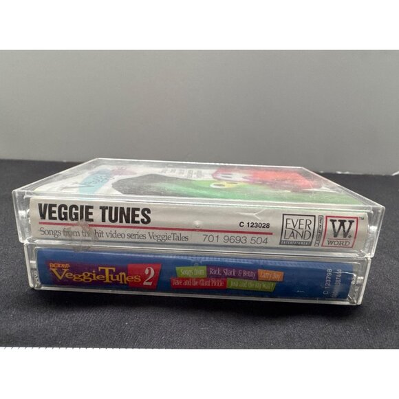 Veggie Tunes & Veggie Tunes 2 Cassette Tape Set